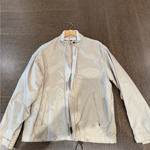 Loro Piana Cream Raincoat